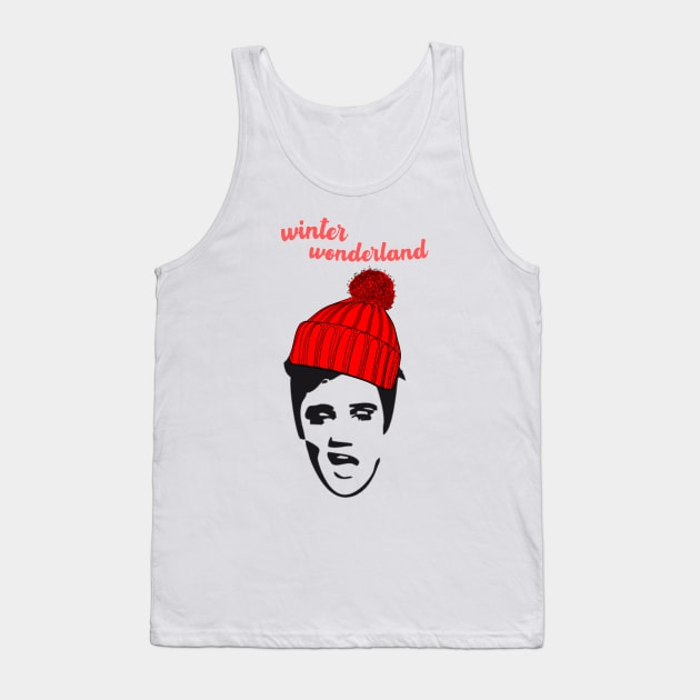 winter wonderland Elvis Tank Top by Love My..